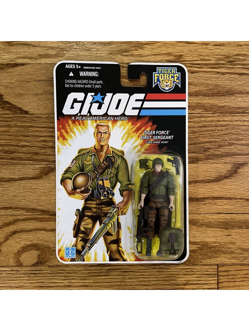 GI Joe 25th Anniversary Tiger Force Staff Sergeant Duke Hasbro 2008